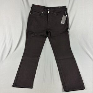 True Religion Jeans Geno SN Stud Slim 36 x 32 Black Rinse Cotton NWT MSRP $159
